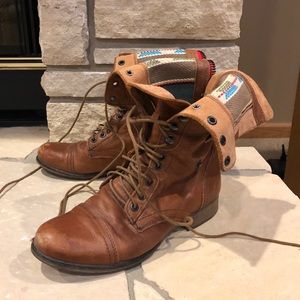 Steve Madden convertible combat boots